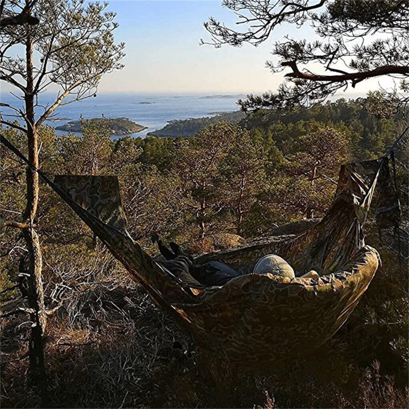 Hamac Plat, confortable pour tes nuits en Bivouac Bushcraft