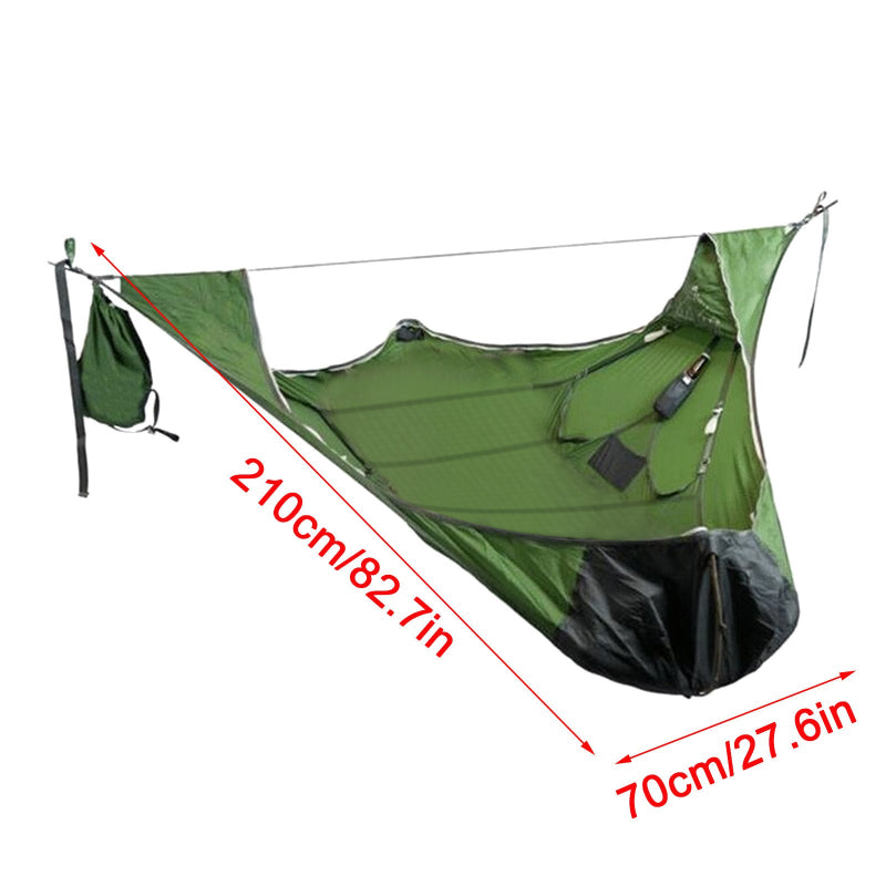Hamac Plat, confortable, grand et solide Bivouac Bushcraft 