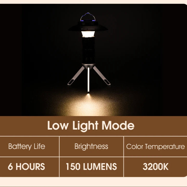 Lampe de poche camping portable glamping