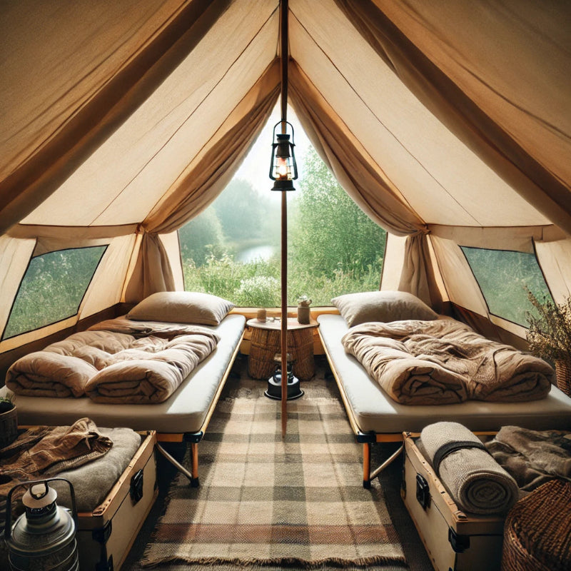 Lit-de-camp-picot-duvet-sac-de-couchage-camping-bivouac