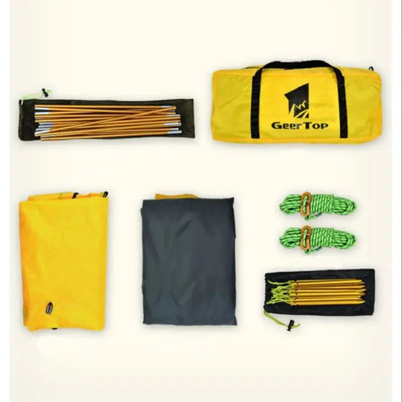 Tente campement, pour bivouac 