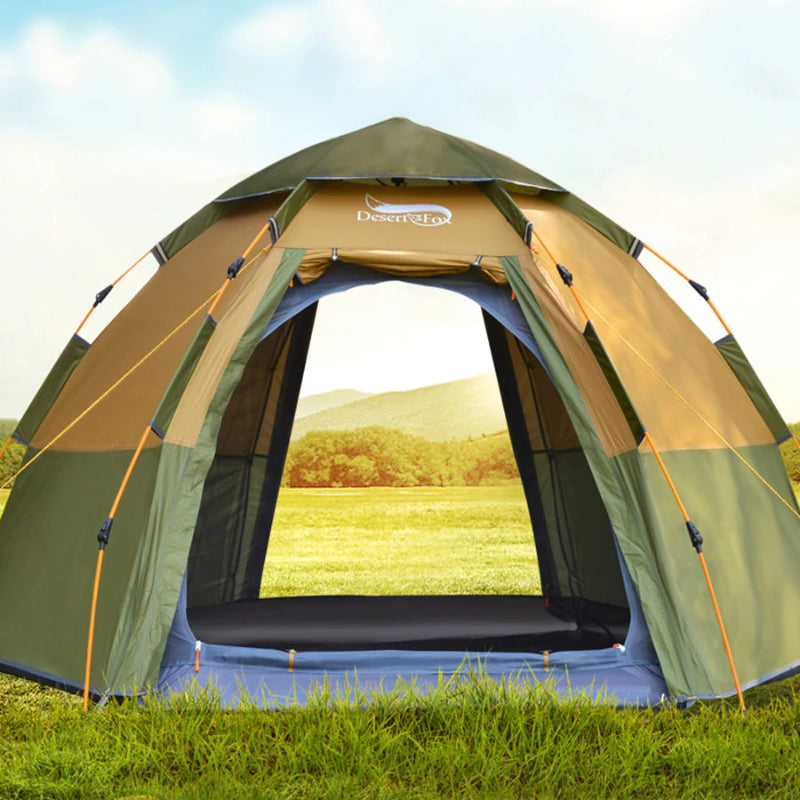 Tente de Camping ou bivouac, pour 3-4 personnes, montage rapide innovant meilleure choix