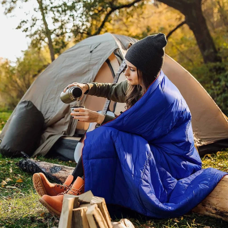 Couverture légère de camping ultra-compacte